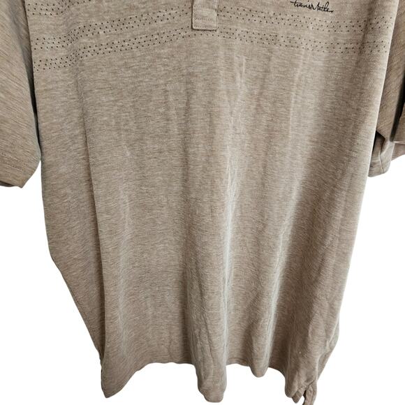 Travis Mathew Polo Short Sleeve Polo Shirt Pima Cotton Polo Shirt Men XL Brown - Picture 3 of 8